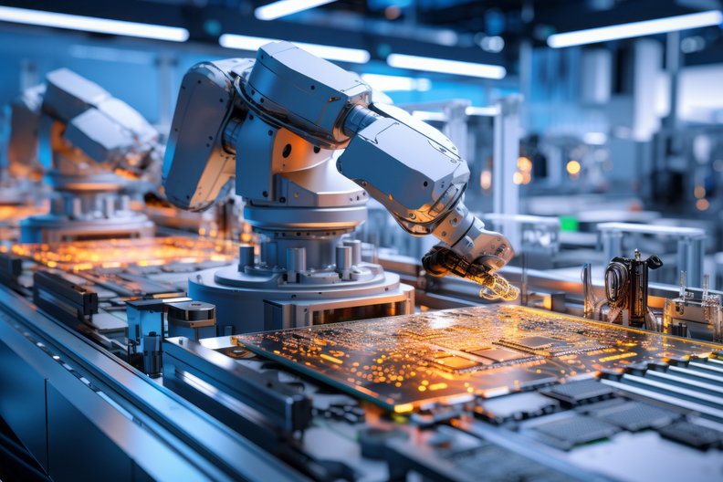 Industrieroboter. Foto: AdobeStock