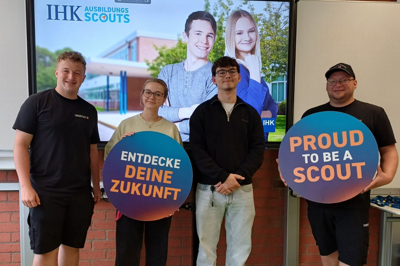 Ausbildungsscouts IHK Oberfranken. Foto: Privat